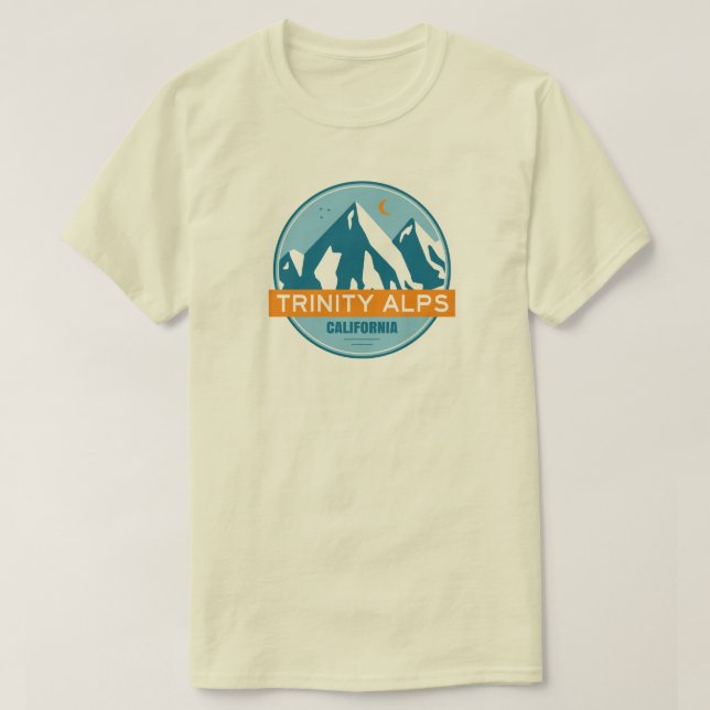 Trinity Alps California T Shirt (Design framsida)