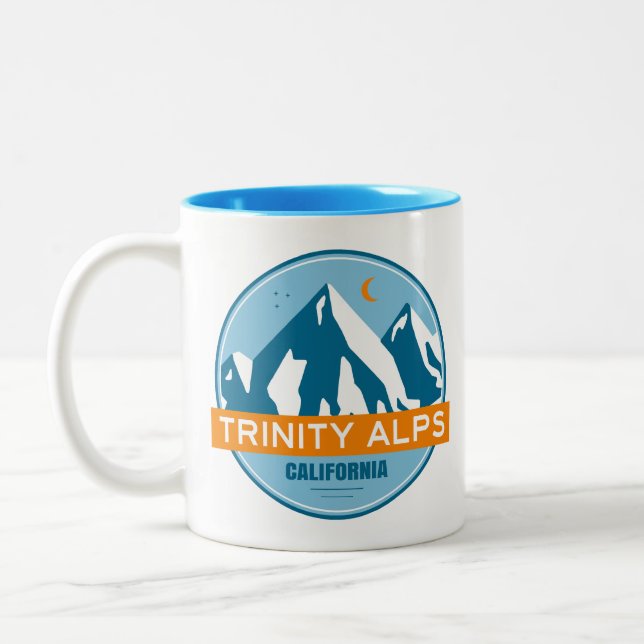 Trinity Alps Kalifornien Två-Tonad Mugg (Vänster)