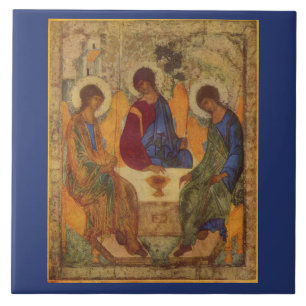 Trinity Änglar vid mamre Ceramic Tile Kakelplatta