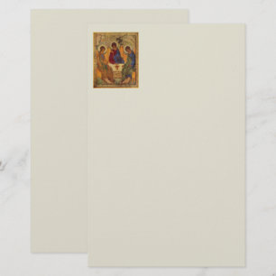 Trinity Änglar vid mamre Stationery Brevpapper