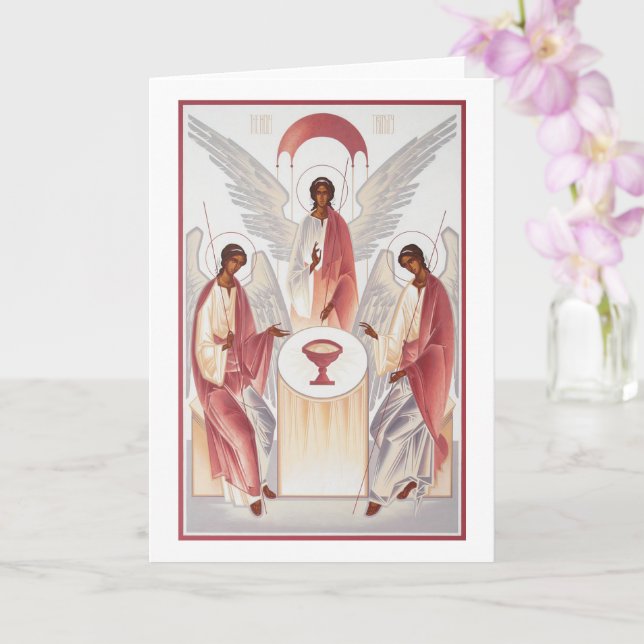 Trinity Card för Heliga Kort (Orkide)