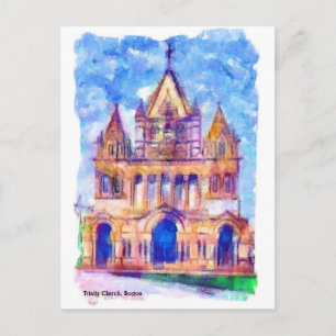 Trinity Church Boston Vykort