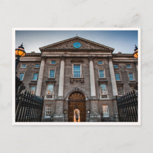 Trinity College Dublin Irland Foto Vykort