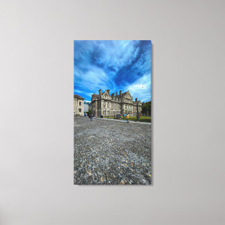 Trinity College Gamla Byggnad i Dublin, Irland Canvastryck