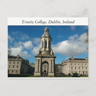 Trinity College i Dublin , Irlands vykort