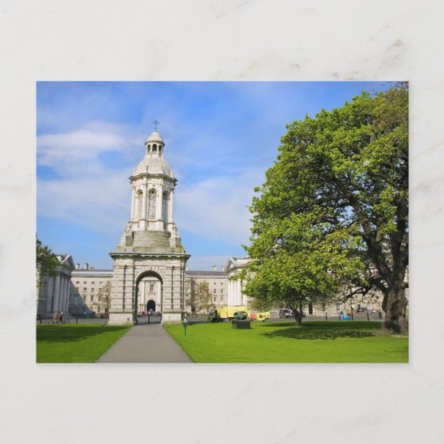 Trinity College i Dublin Vykort (Framsida)