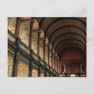 Trinity College i långt rum Vykort