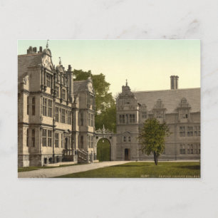 Trinity College, Oxford, England Vykort