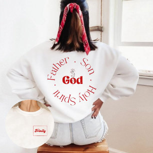 Trinity Far Son Heliga Spirit GOD Christian T Shirt