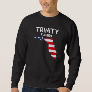 Trinity Florida USA Stat Amerika Resa Floridian Lång Ärmad Tröja