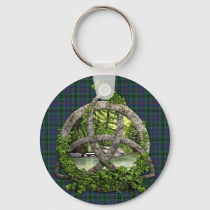 Trinity för Celtic för klanfotgängareTartan Nyckelring