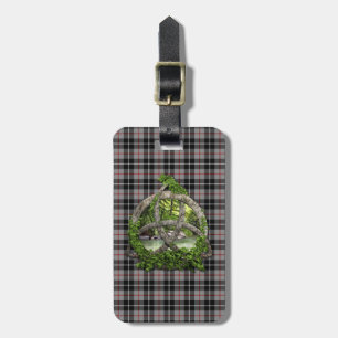 Trinity för Celtic för klanThompson Tartan Bagagebricka