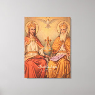 Trinity för heliga canvastryck
