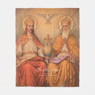 Trinity för heliga fleecefilt