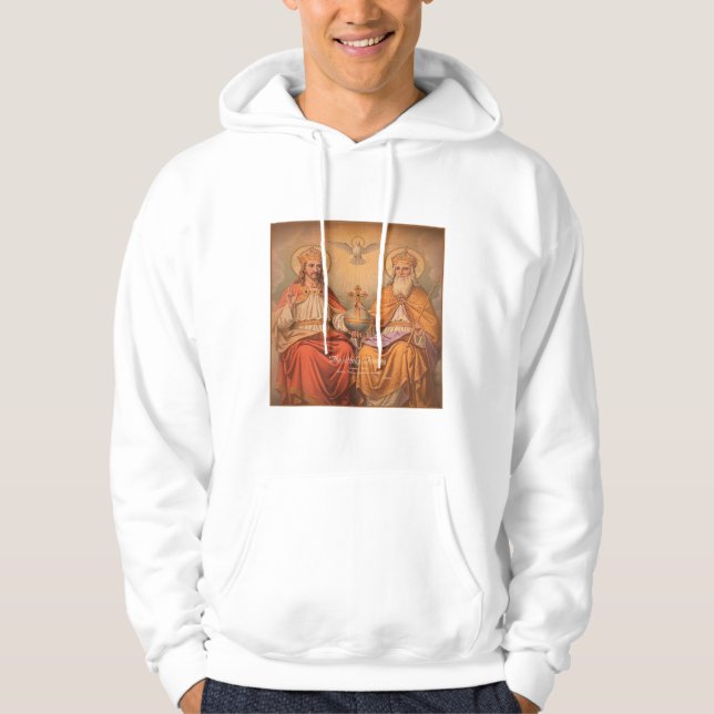 Trinity för heliga hoodie (Framsida)