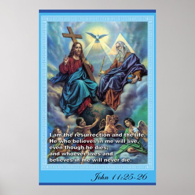 Trinity för heliga poster (Framsidan)