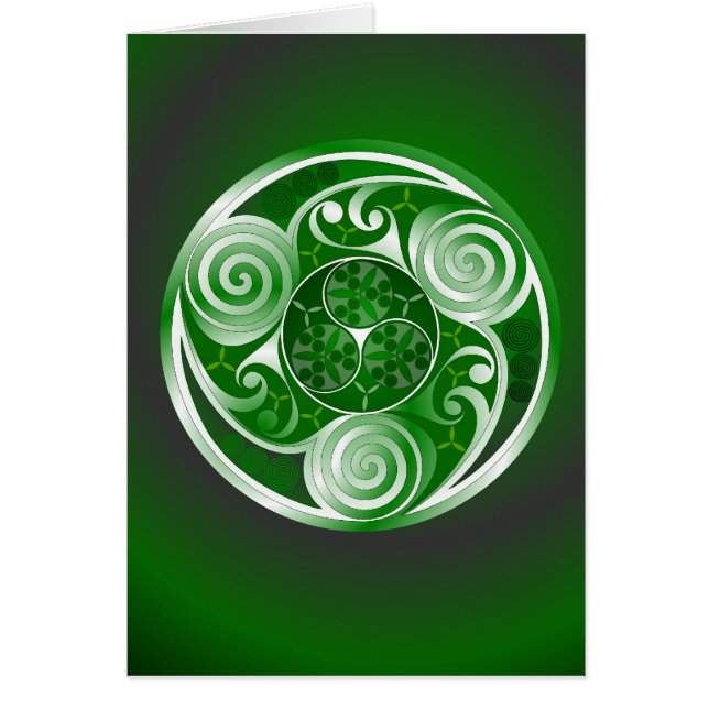 Trinity Glas Hälsningskort (Framsidan)