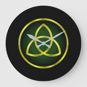 Trinity Knot Stor Klocka