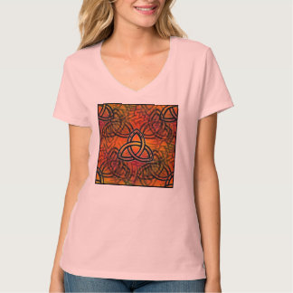 "Trinity" kvinna skjorta som är designad vid Glenn Tröja