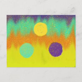 Trinity Ljud Från Himmelen Kristet Profetisk Konst Vykort