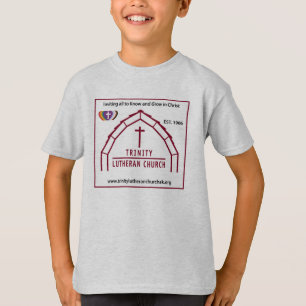 Trinity Logotyp med RIC på ryggbarn T Shirt