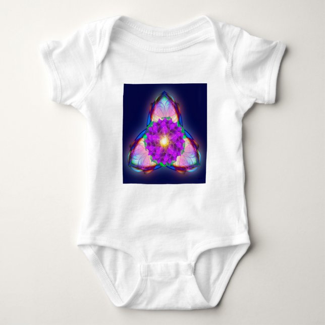 Trinity Lotus T Shirt (Framsida)
