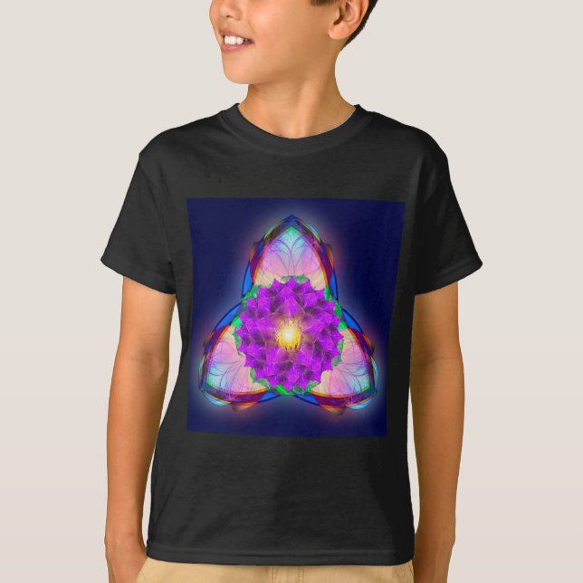 Trinity Lotus T Shirt (Framsida)