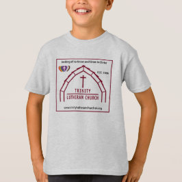 Trinity Lutheran Grått Kids T Shirt