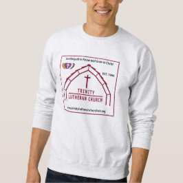 Trinity Lutheran Grått Vuxen Sweater Shirt Lång Ärmad Tröja