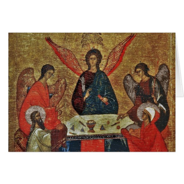 Trinity med Saints Hälsningskort (Framsidan Horizontal)