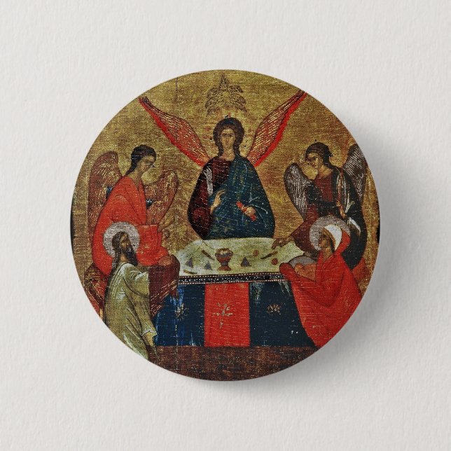 Trinity med Saints Knapp (Framsida)