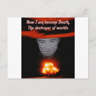 Trinity Robert Oppenheimer Vykort