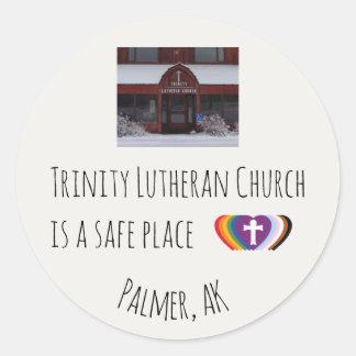 Trinity Safe Place Sticker Set  Runt Klistermärke