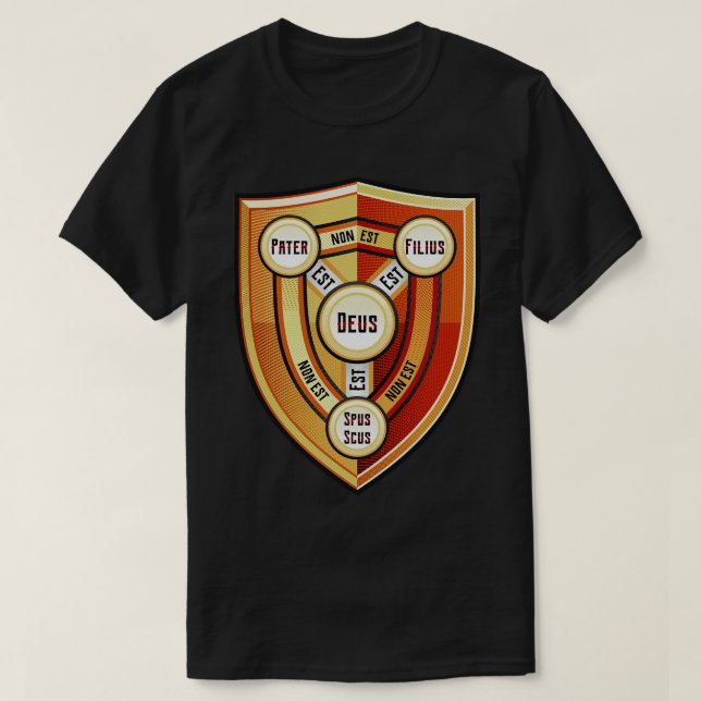 Trinity Shield T Shirt (Design framsida)