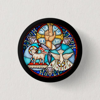 Trinity the Far, Son and Heliga Spirit Symbol Knapp