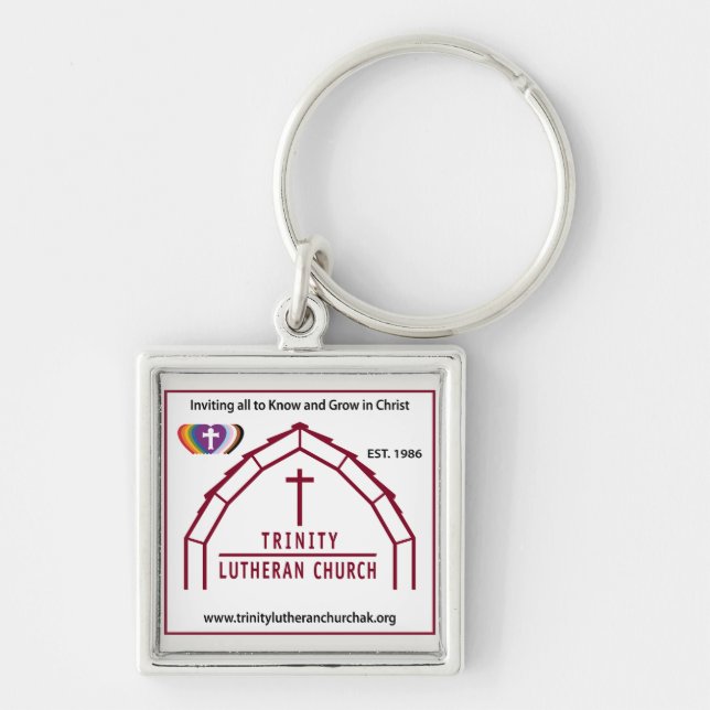 Trinity with RIC Logotyp Nyckelring (Framsidan)