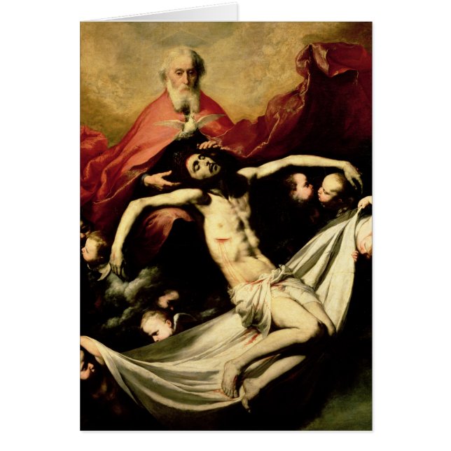 Trinityen, c.1635 hälsningskort (Framsidan)