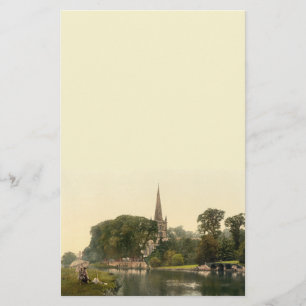 Trinitykyrka mig, Stratford-på-Avon, England Brevpapper