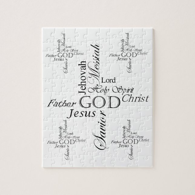 Trinitynamn Pussel (Vertikal)