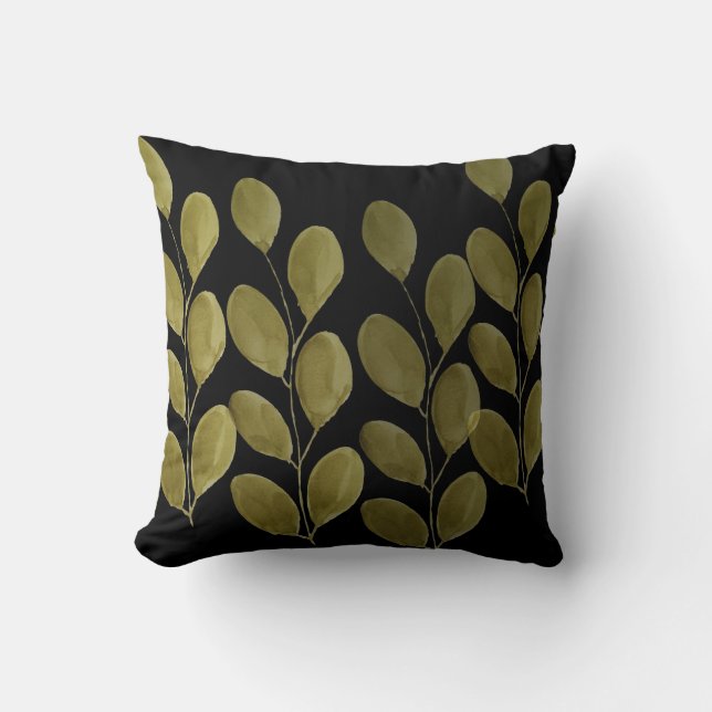 Trinket Trinket Trays för Underbar Grönt av kerami Kudde (Framsida)