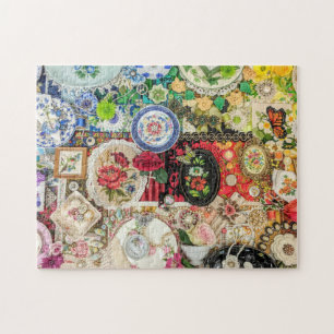 Trinkets & Treasures 11 tum x 14 tum 252 Biet Puzz Pussel