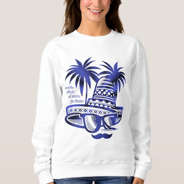 Trinkspruch arriba abajo al centro pa' dentro t shirt (Framsida)