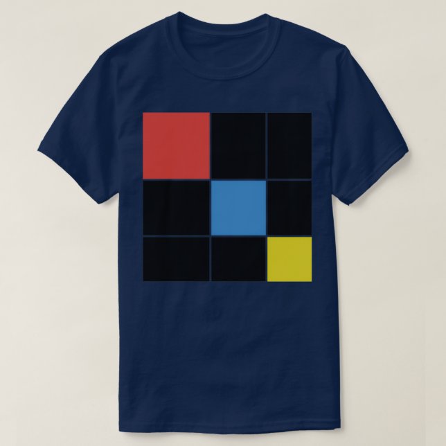 Trinomialkub T Shirt (Design framsida)