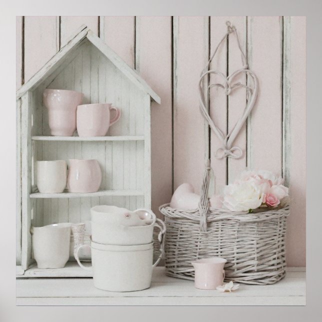 Trintable Land house home Photo Poster (Framsidan)