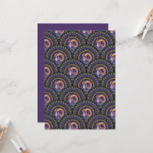 Trintable Whimsical Aries Zodiac Mandala Art Deco