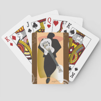Trio Collection-Guitar Man 2-Deck of Cards Casinokort