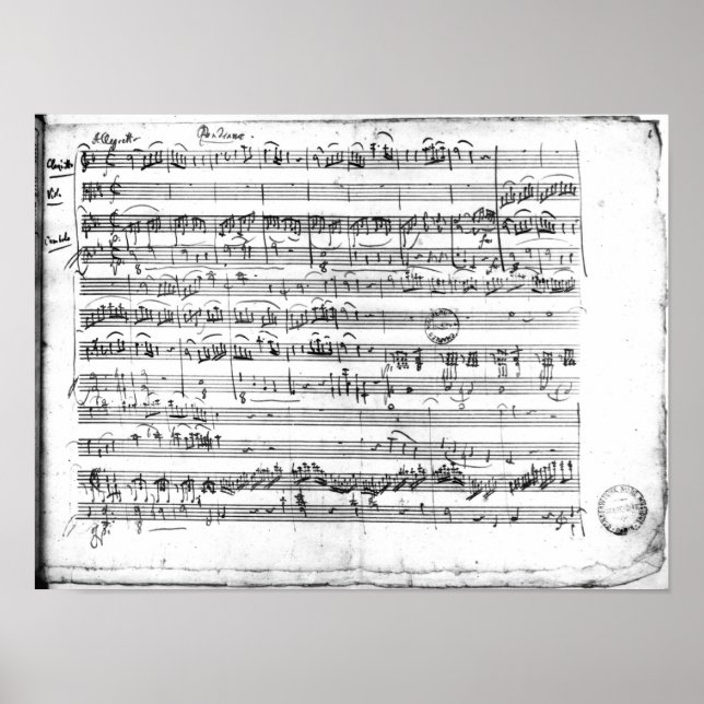 Trio, i E platt större Kegelstatt Poster (Framsidan)