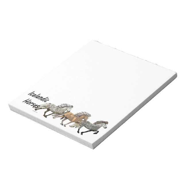 Trio i Tolt Anteckningsblock (Roterad)