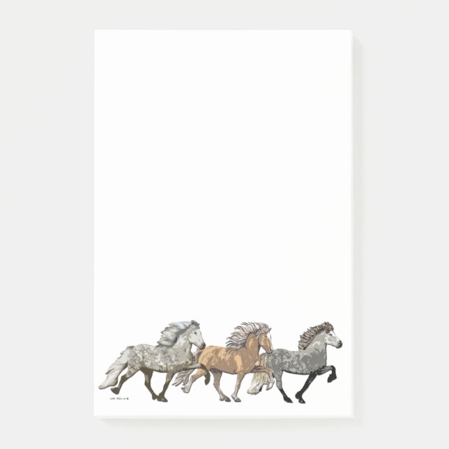 Trio i Tolt Post-it Block (Framsida)