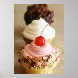 Trio-Muffinsar Poster mat